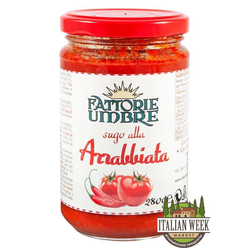 Соус Арраббьята Fattorie Umbre, 280 г