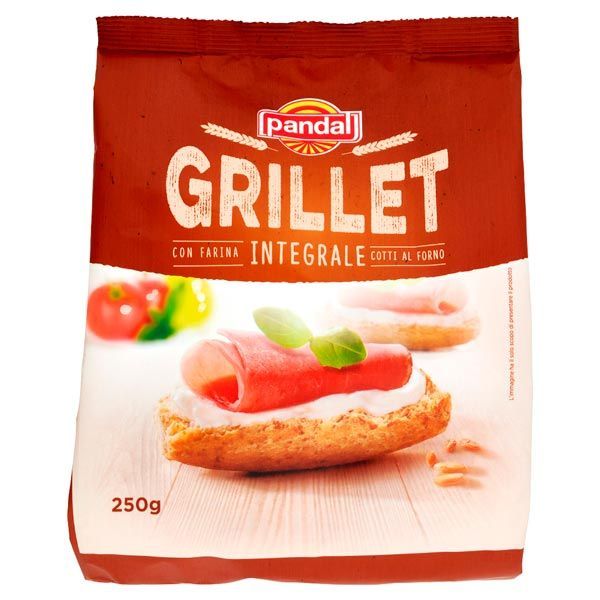 Кростини интеграли (из цельнозерновой муки) Pandal, Amica Chips, 250 г