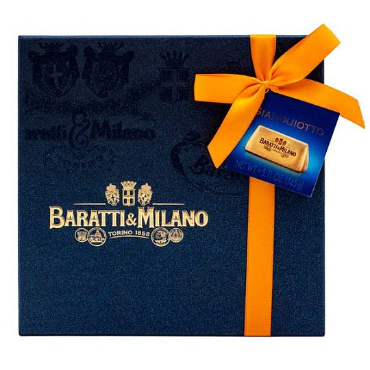 Шоколадные конфеты Джандуотти LINEA PRESTIGIO, 4320, BARATTI&MILANO, 145 г (карт/кор)