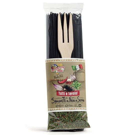 Набор подарочный Spaghetti al Nero di Seppia Tutti a tavola, 540 г