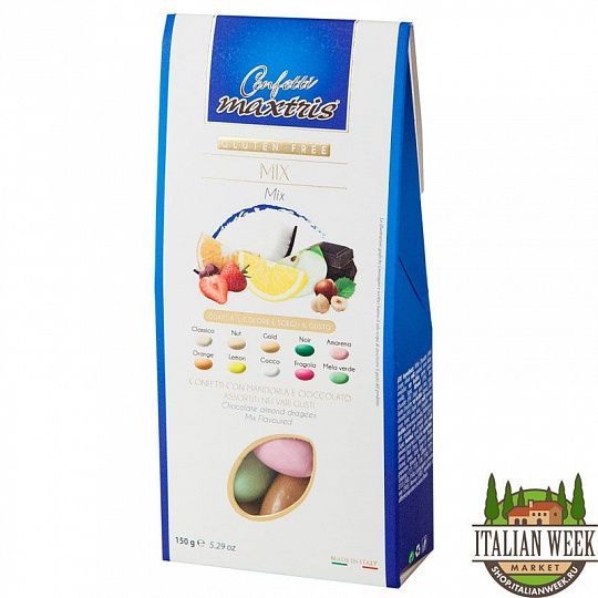 Миндаль в шоколаде Mix, Maxtris, 150 г