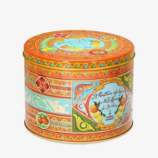 Панеттоне с сицилийскими цитрусовыми цукатами и шафраном DOLCE&GABBANA, 500 г