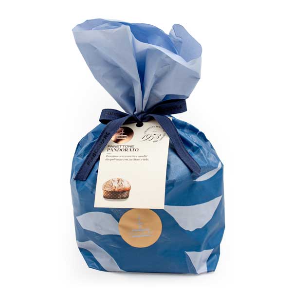 Панеттоне Пандорато без изюма и цукатов FIASCONARO, 450 г (бум/уп)