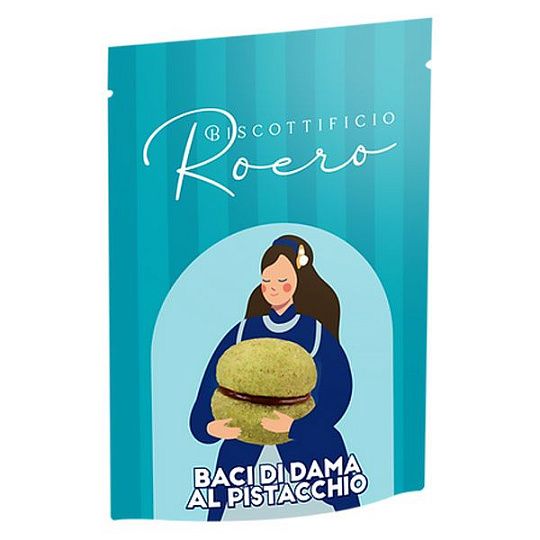 Печенье с фисташками BACI DI DAMA Roero, 170 г (бум/пак)