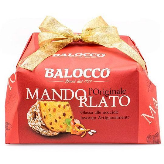 Панеттоне IL MANDORLATO L'ORIGINALE Balocco, 1 кг (бум/упак)