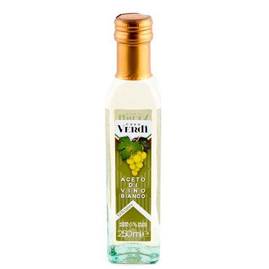 Уксус винный белый Casa Verdi, Aretino 250 мл