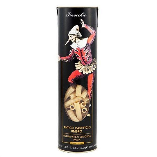 Ригатони Пиноккио в тубе Antico Pastificio Umbro, 500 г