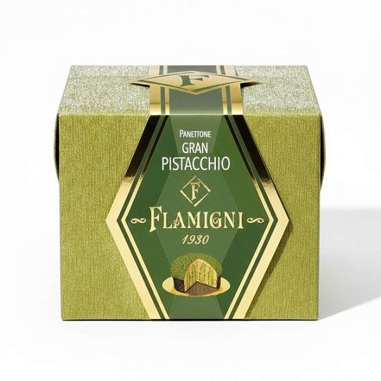 Панеттоне фисташковый GRAN PISTACCHIO Flamigni, 350 г
