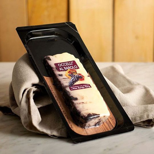 Сыр из коровьего молока c вином Бароло DOCG, Occelli, 80 г