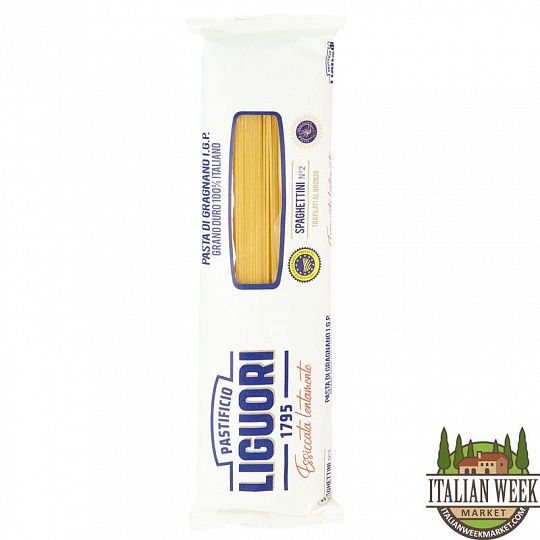 Спагеттини №2 IGP Liguori, 500 г