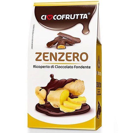 Имбирь в темном шоколаде Cioccofrutta, 100 г 