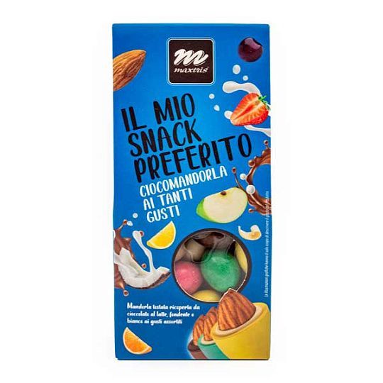 Миндаль обжаренный ассорти IL MIO SNACK PREFERITO, MAXTRIS, 150 г (карт/кор)