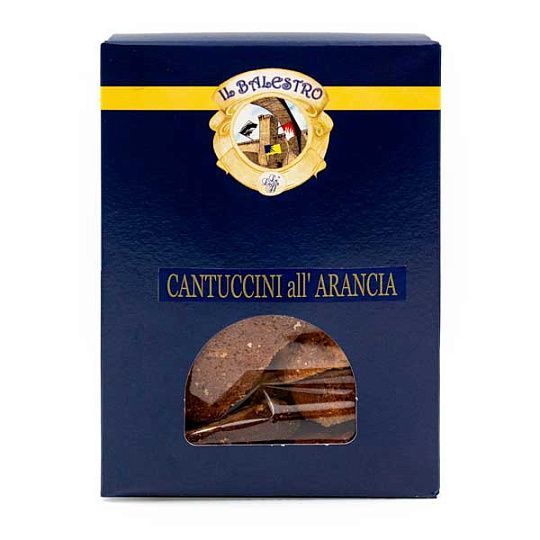 Кантуччини с апельсином IL BALESTRO, 200 г (карт/кор)