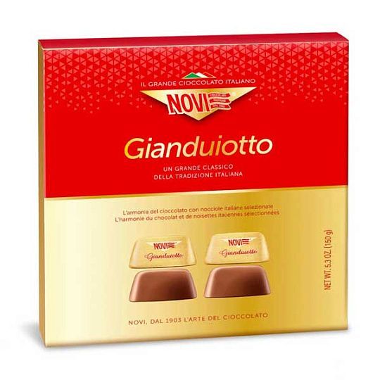Пралине шоколадные Джандуотто, 3323, NOVI, 150 г (карт/кор)