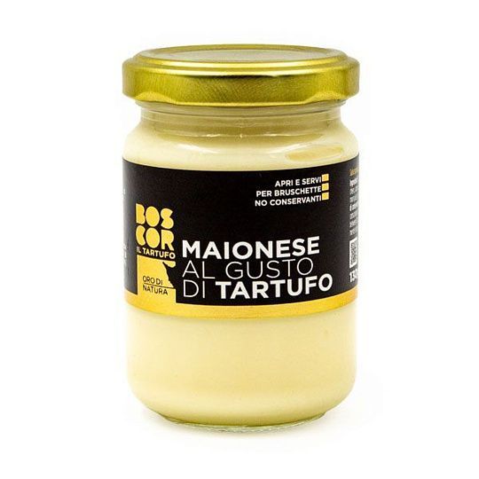 Майонез со вкусом трюфеля BOSCOR, CALUGI, 130 г (ст/б)