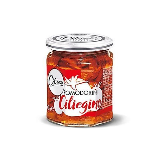 Томаты черри вяленые в подсолнечном масле Citres, 200 г (ст/б)