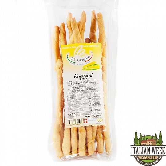 Гриссинотти с кукурузной мукой TD Grissini, 200 г
