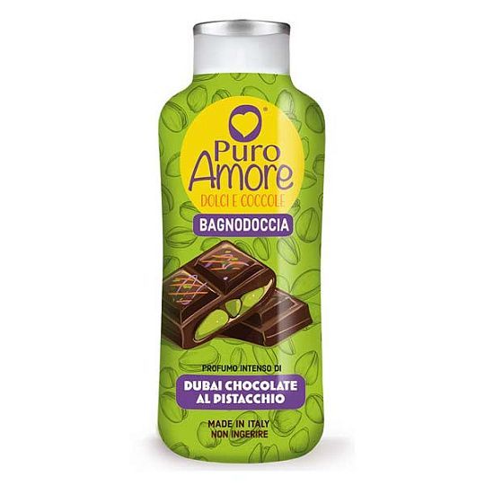 Гель для душа Дубайский шоколад и фисташки FarmaLais, 650 мл