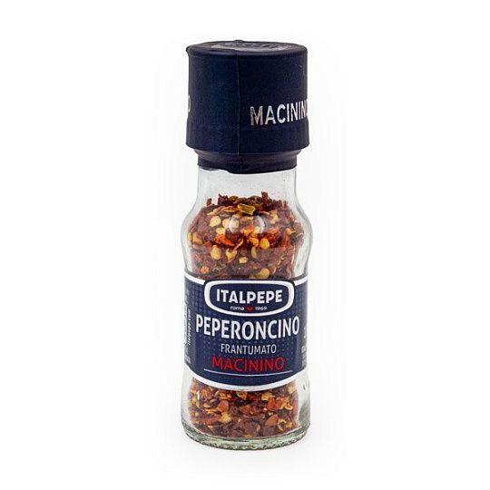 Перец острый дробленый ITALPEPE, 18 г (ст/б с мельницей)