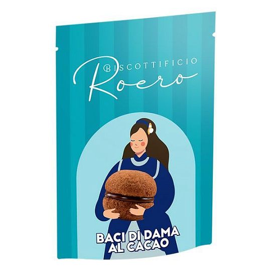 Печенье с какао BACI DI DAMA Roero, 170 г (бум/пак)