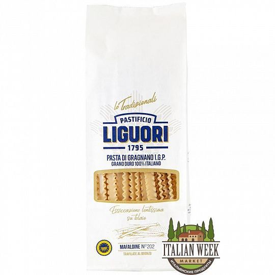 Мафальдине №202 IGP Liguori, 500 г (бумажный пакет)