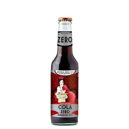 Кола без сахара ZERO Polara, 275 мл (ст/бут)