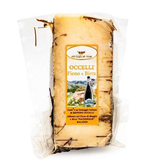 Сыр выдержанный в сене с пивом, BEPPINO OCCELLI, 140 г (вак/уп)