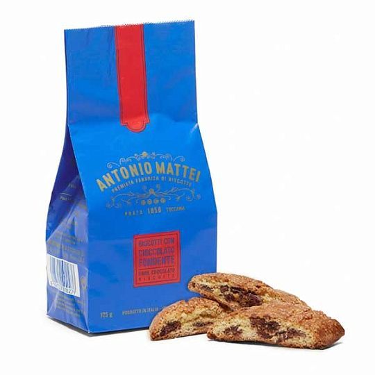 Кантуччи с темным шоколадом из Прато, ANTONIO MATTEI, 125 г