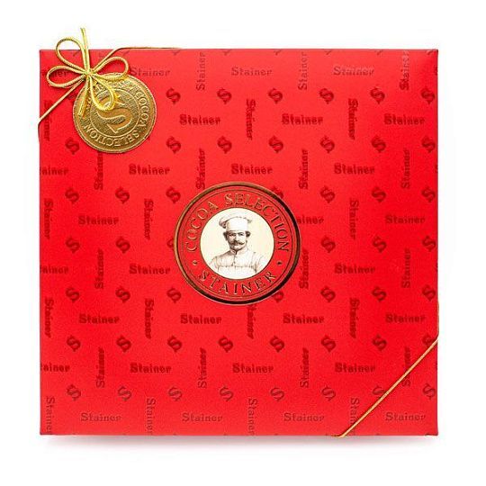 Пралине ассорти Cocoa Selection 4174S, Stainer, 220 г (красная коробка)
